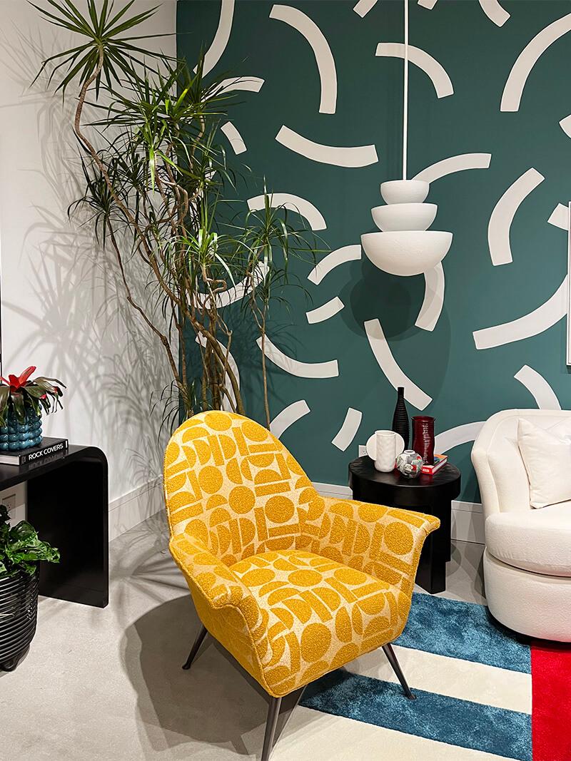 Precedent bold colors and patterns